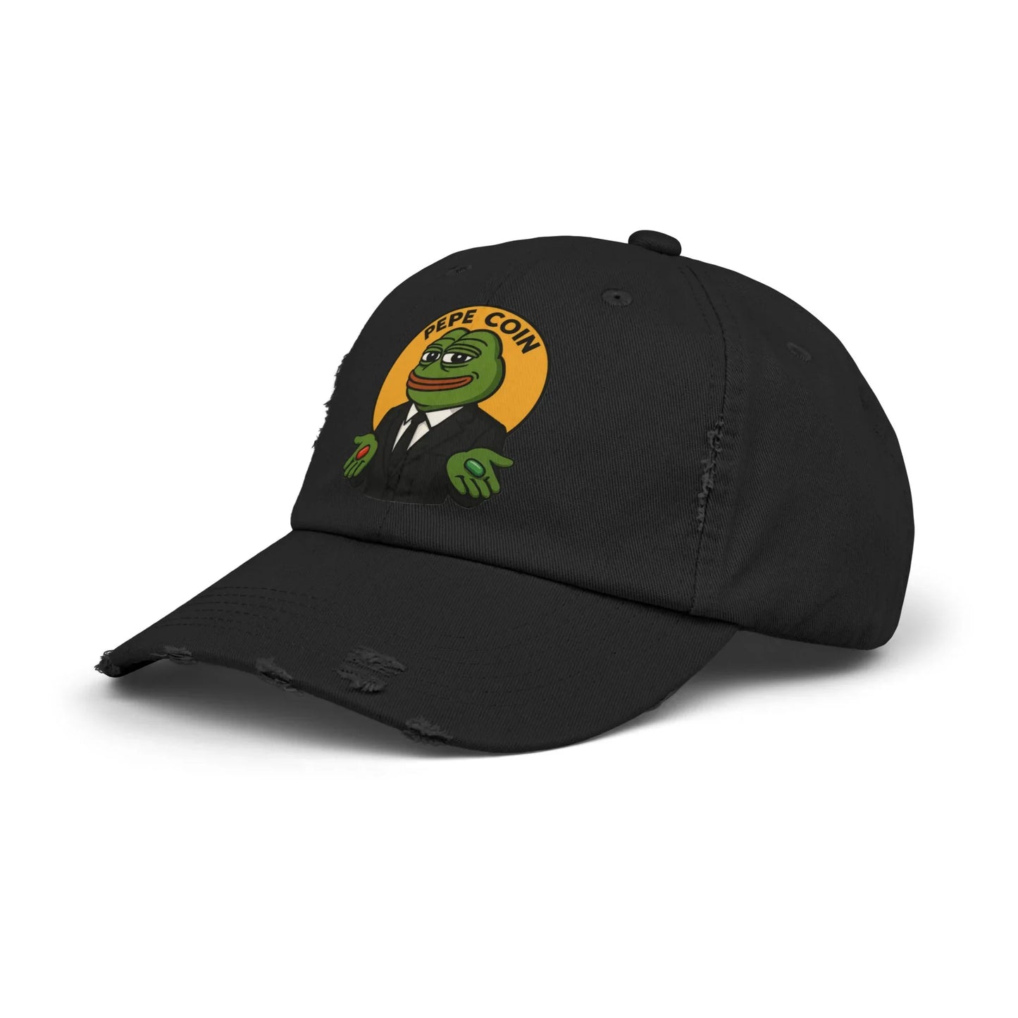 Pepe Memecoin Pills Choice - Cap Hats crypto-vibes.com