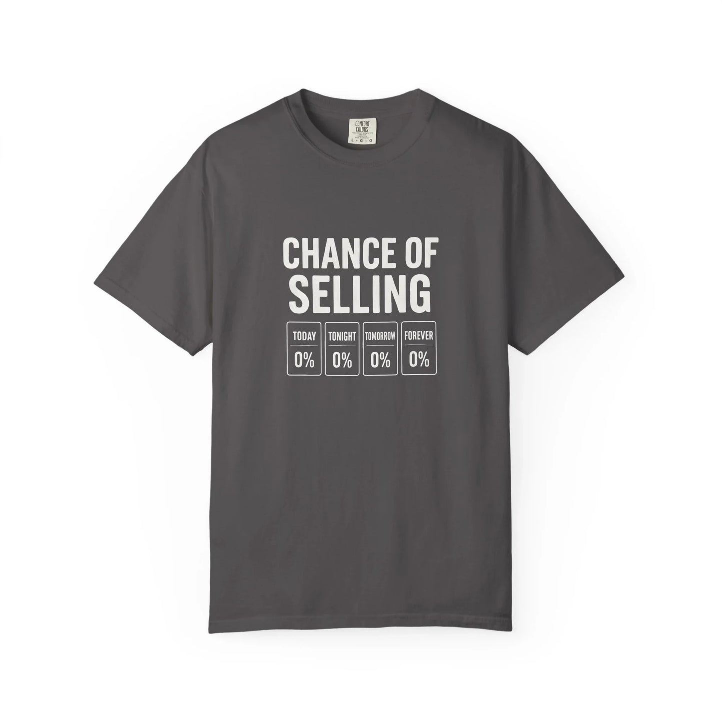 Chance of Selling - T-Shirt Graphite T-Shirt crypto-vibes.com