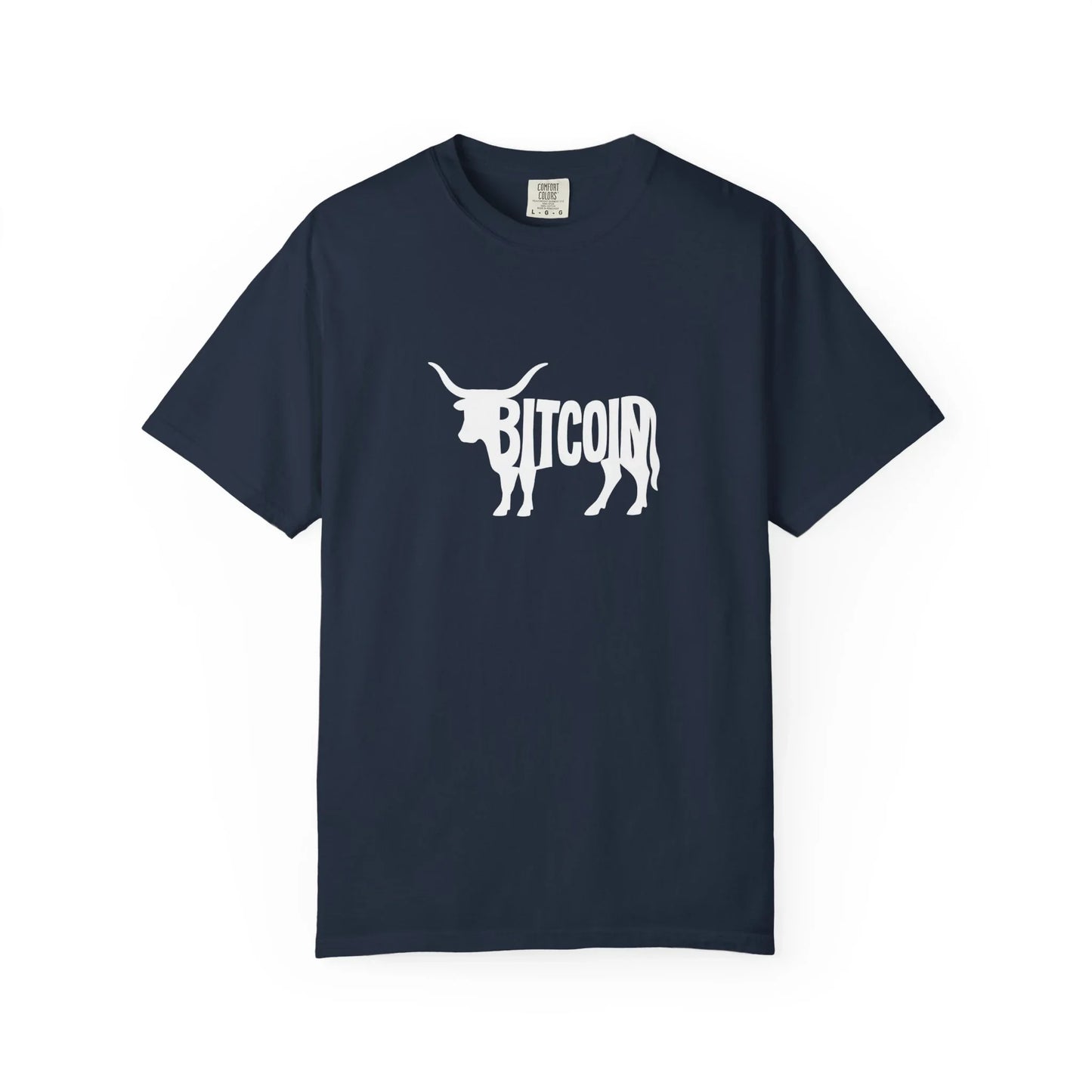 Bitcoin Bull - T-Shirt Navy T-Shirt crypto-vibes.com