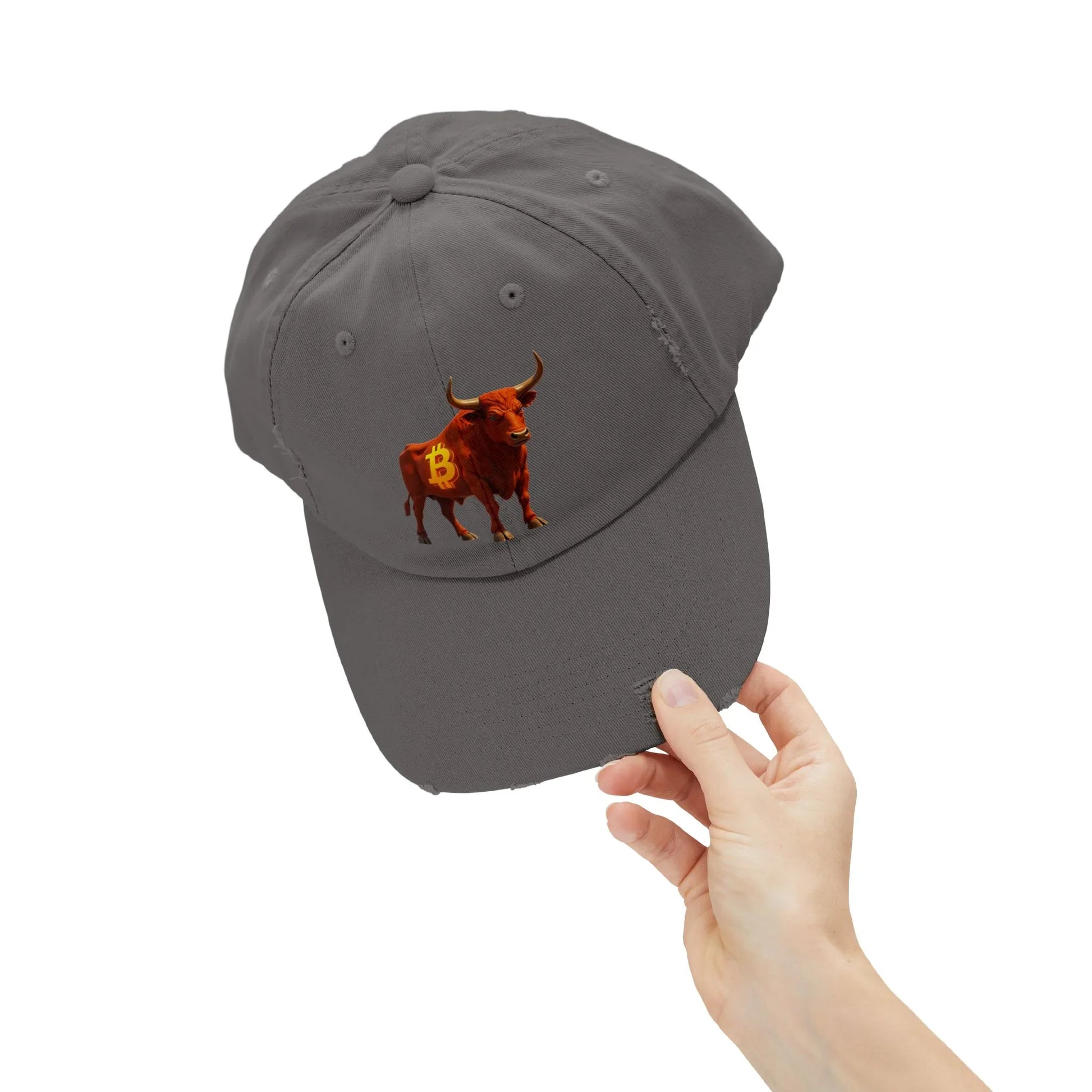 Bitcoin Bull - Cap Hats crypto-vibes.com