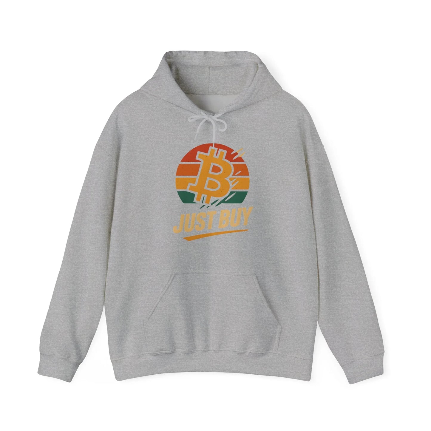 Just Buy - Hoodie Sport Grey Hoodie crypto-vibes.com