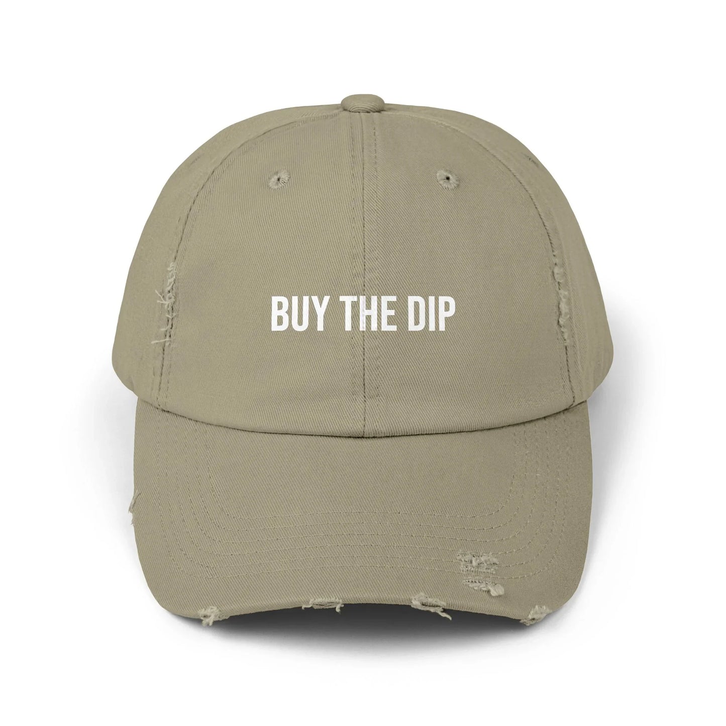 Buy The Dip - Cap Light Olive One size Hats crypto-vibes.com