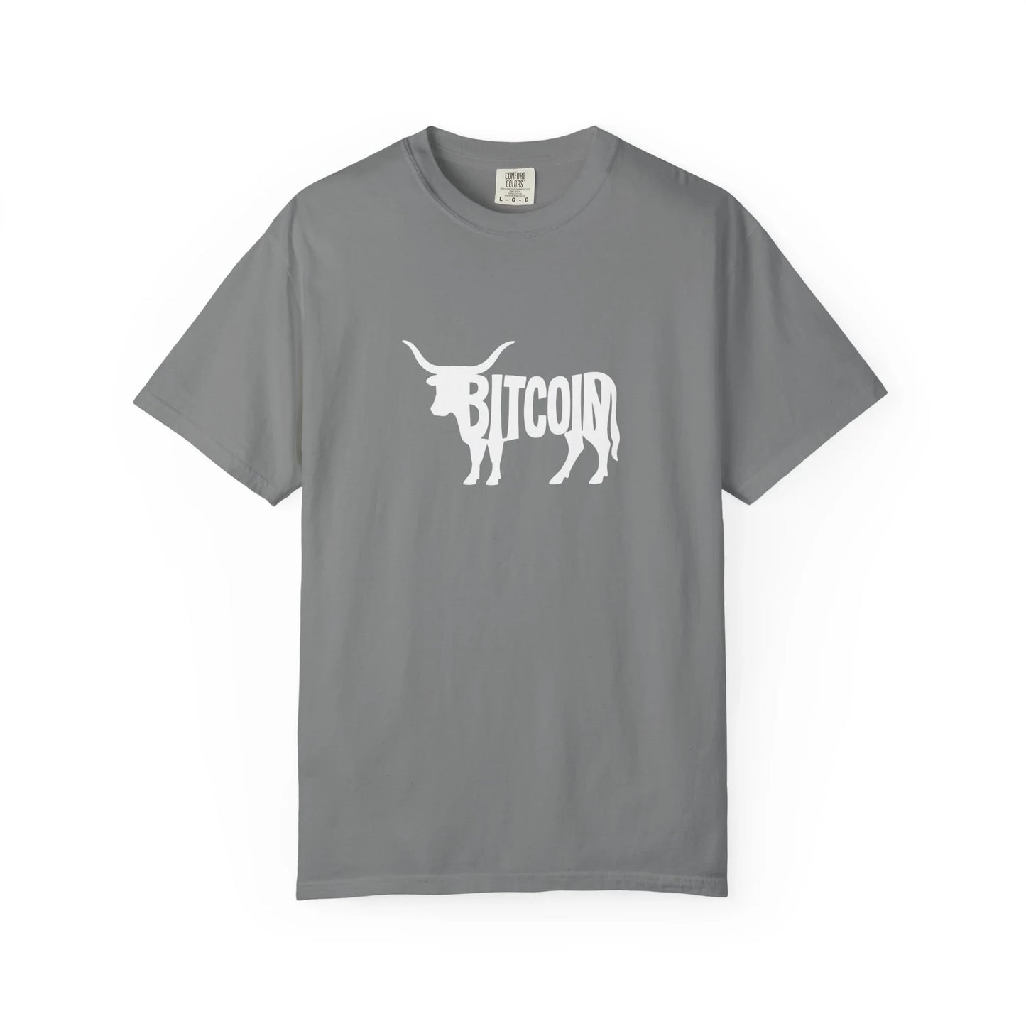 Bitcoin Bull - T-Shirt Grey T-Shirt crypto-vibes.com