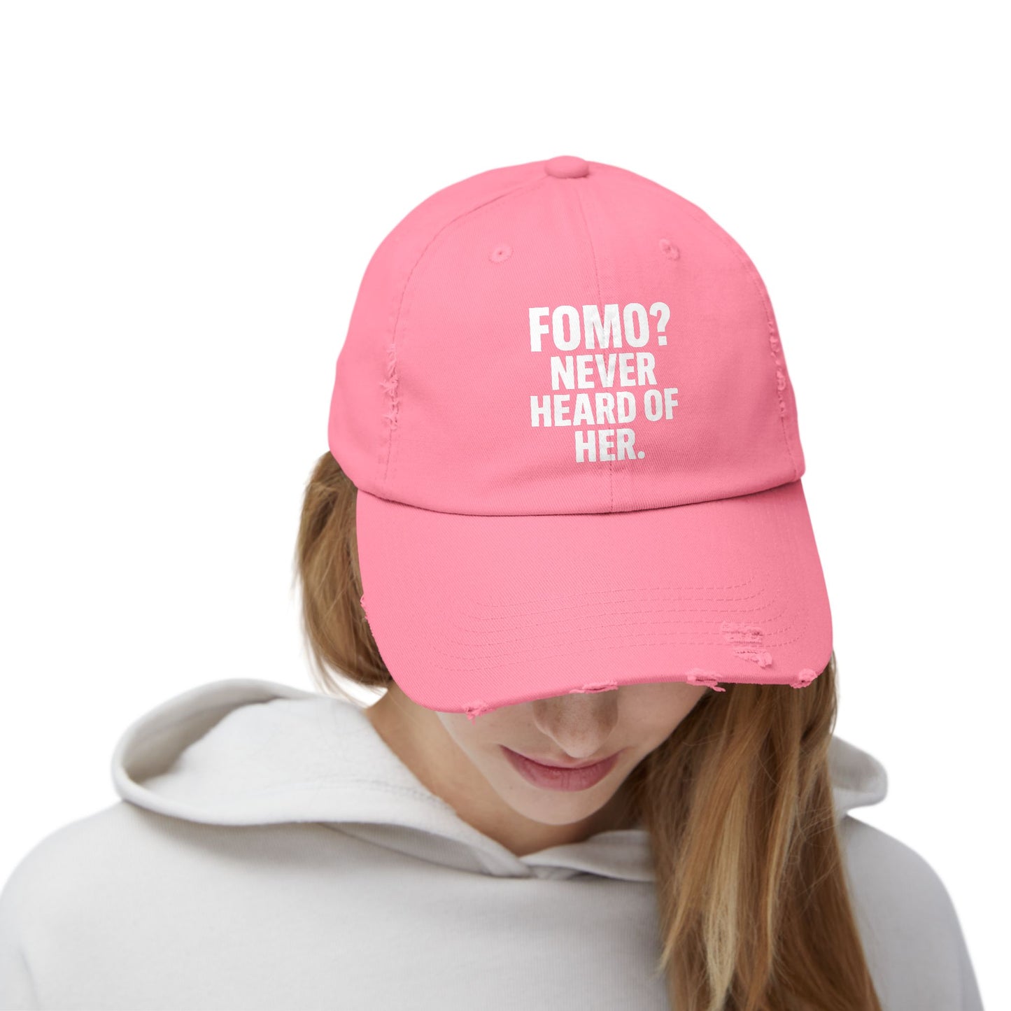 Cap - Fomo? Never Heard of Her Hats crypto-vibes.com