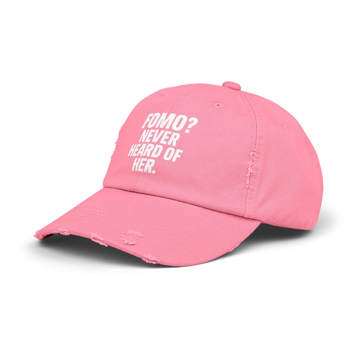 Cap - Fomo? Never Heard of Her Hats crypto-vibes.com