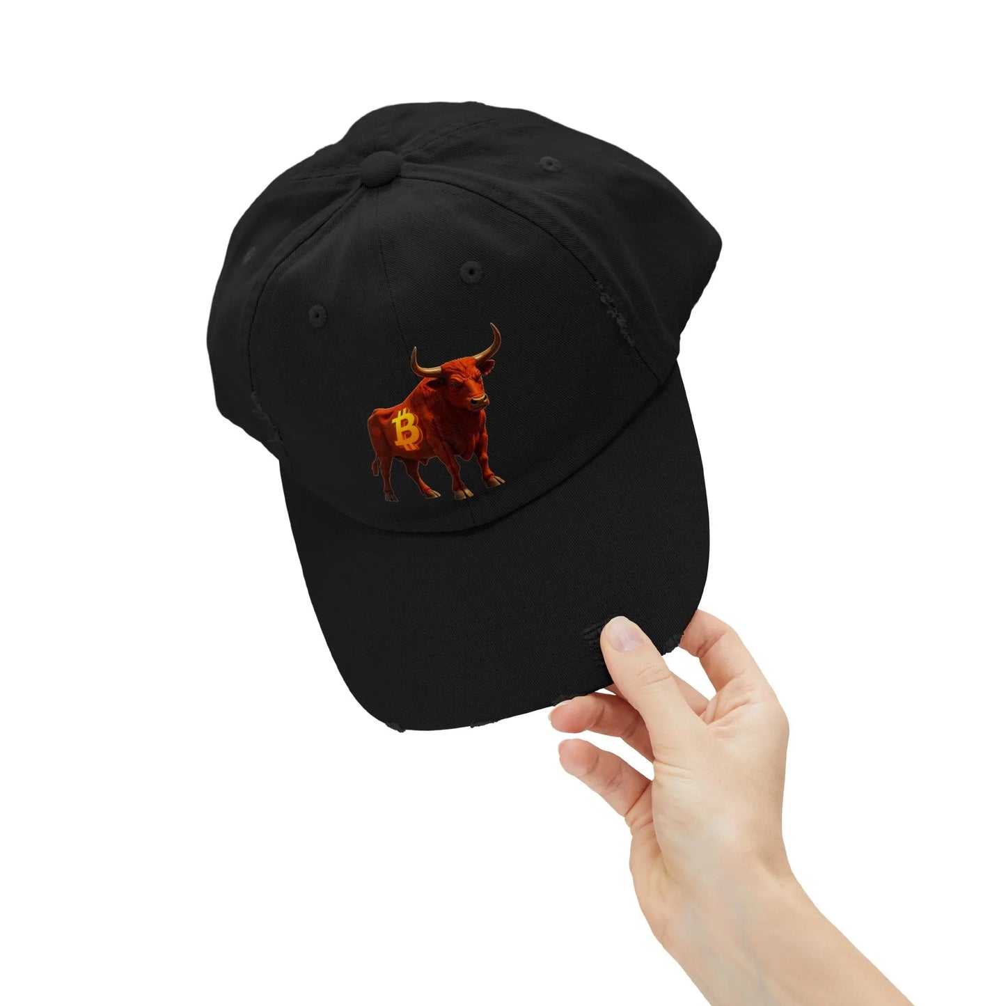 Bitcoin Bull - Cap Hats crypto-vibes.com