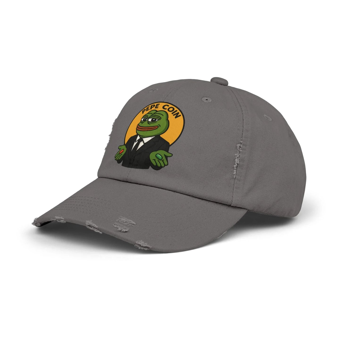 Pepe Memecoin Pills Choice - Cap Hats crypto-vibes.com