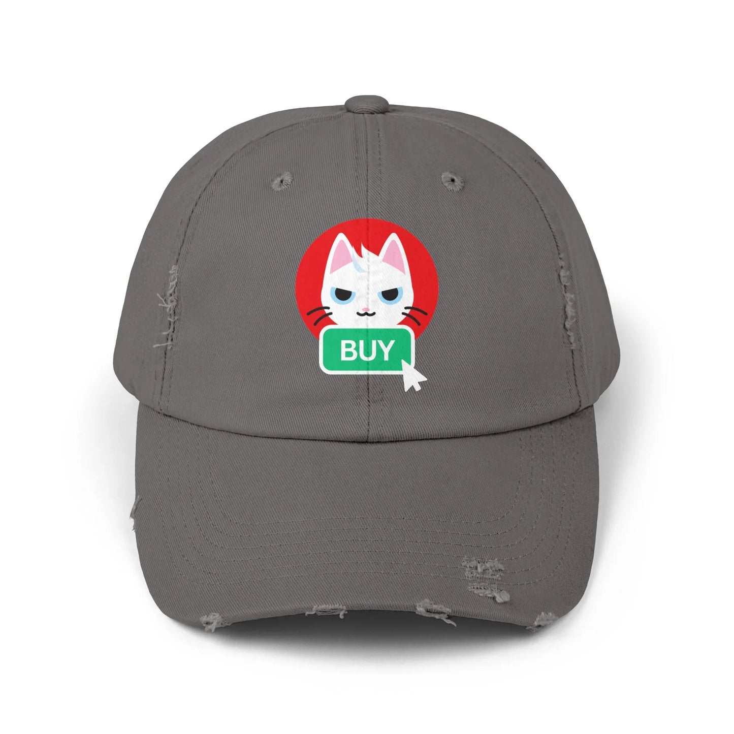 Mew Buy Button - Cap Nickel One size Hats crypto-vibes.com
