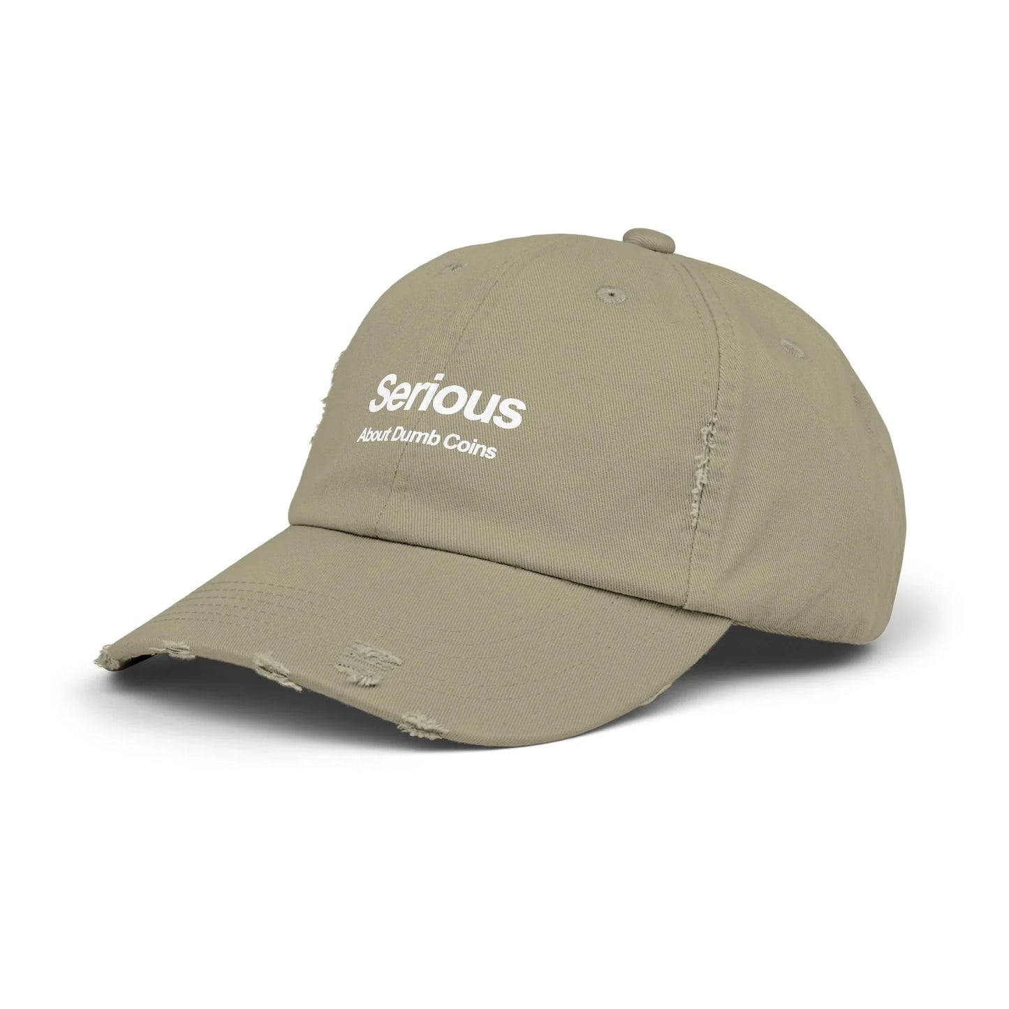 Serious About Dumb Coins - Cap Hats crypto-vibes.com