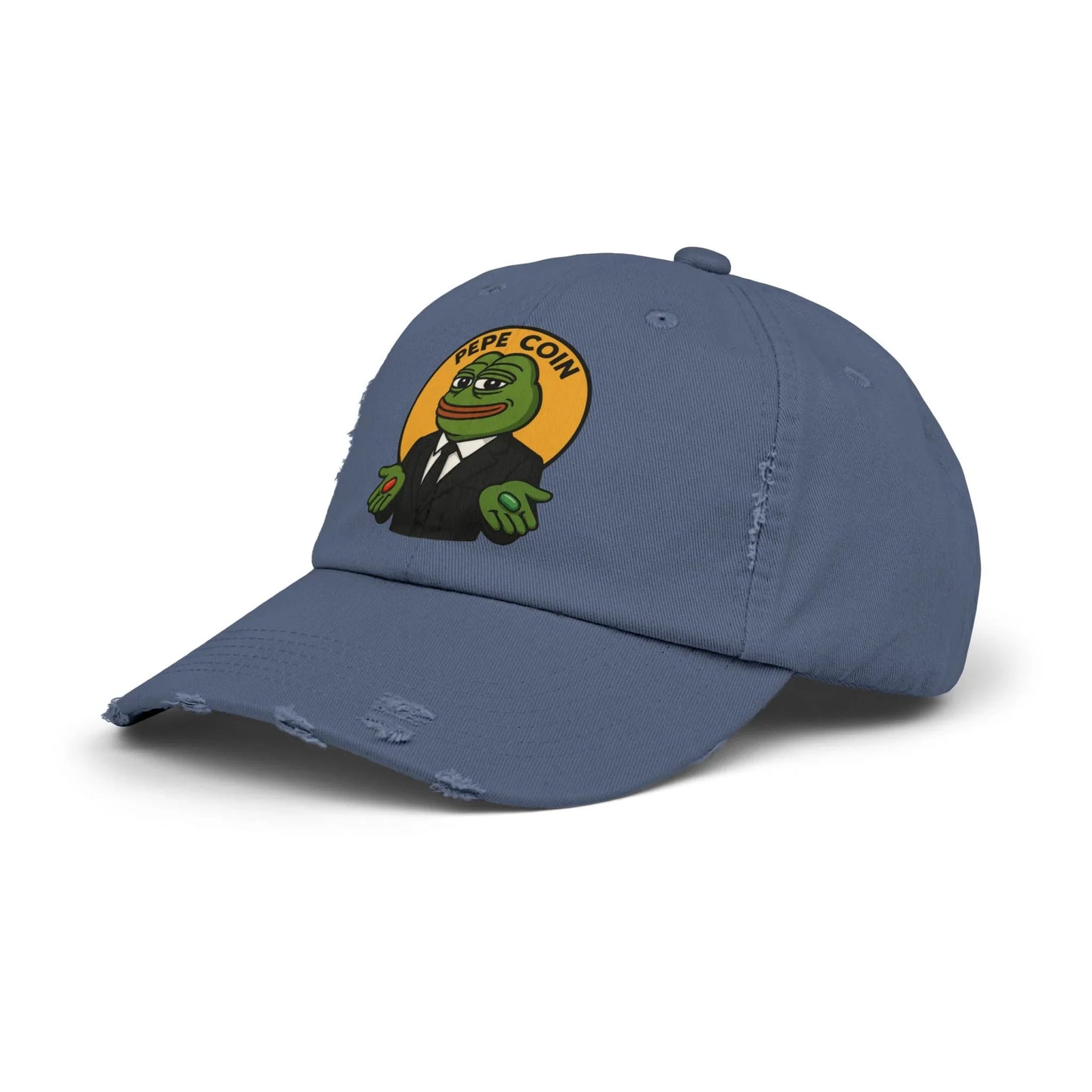 Pepe Memecoin Pills Choice - Cap Hats crypto-vibes.com