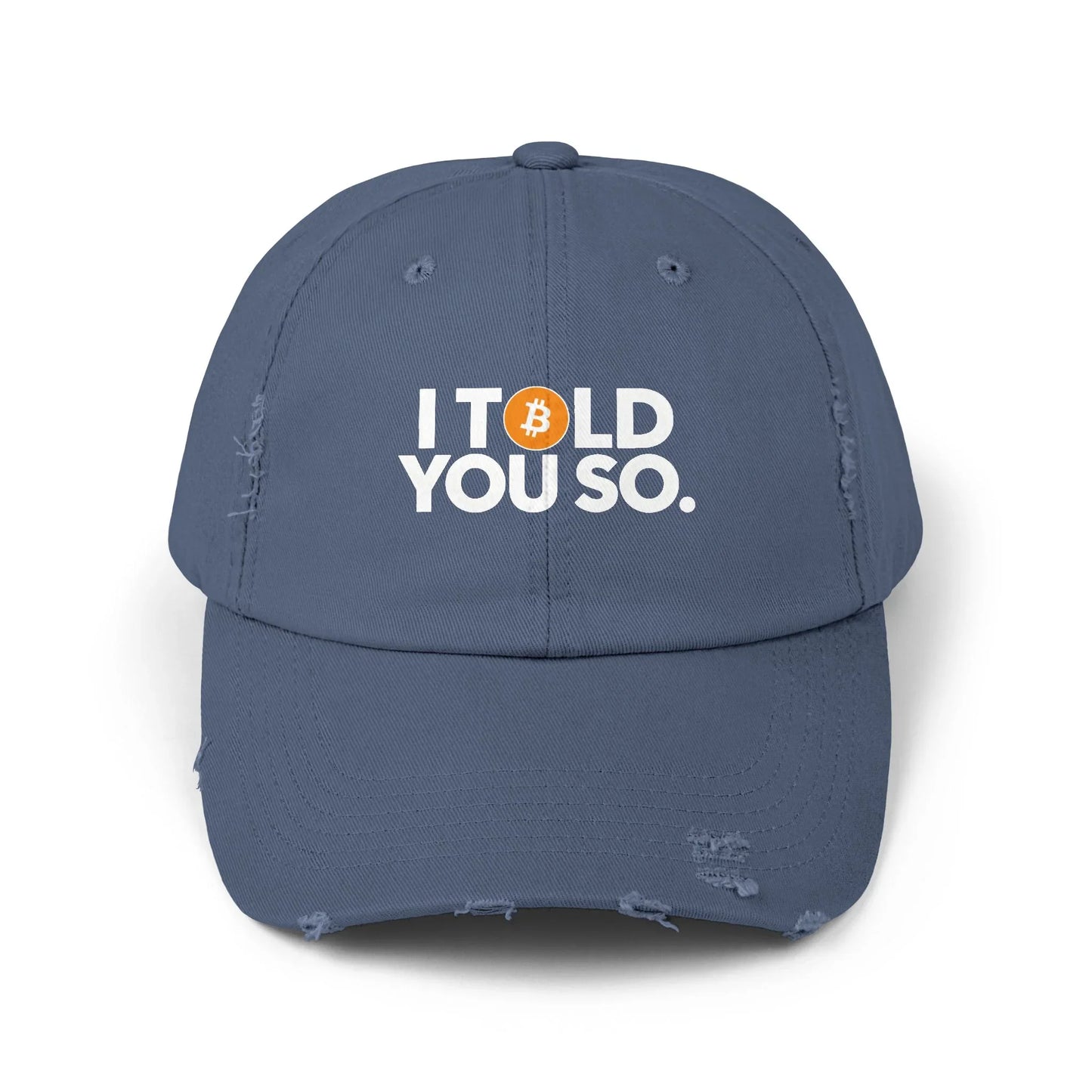 I Told You So - Cap Scotland Blue One size Hats crypto-vibes.com