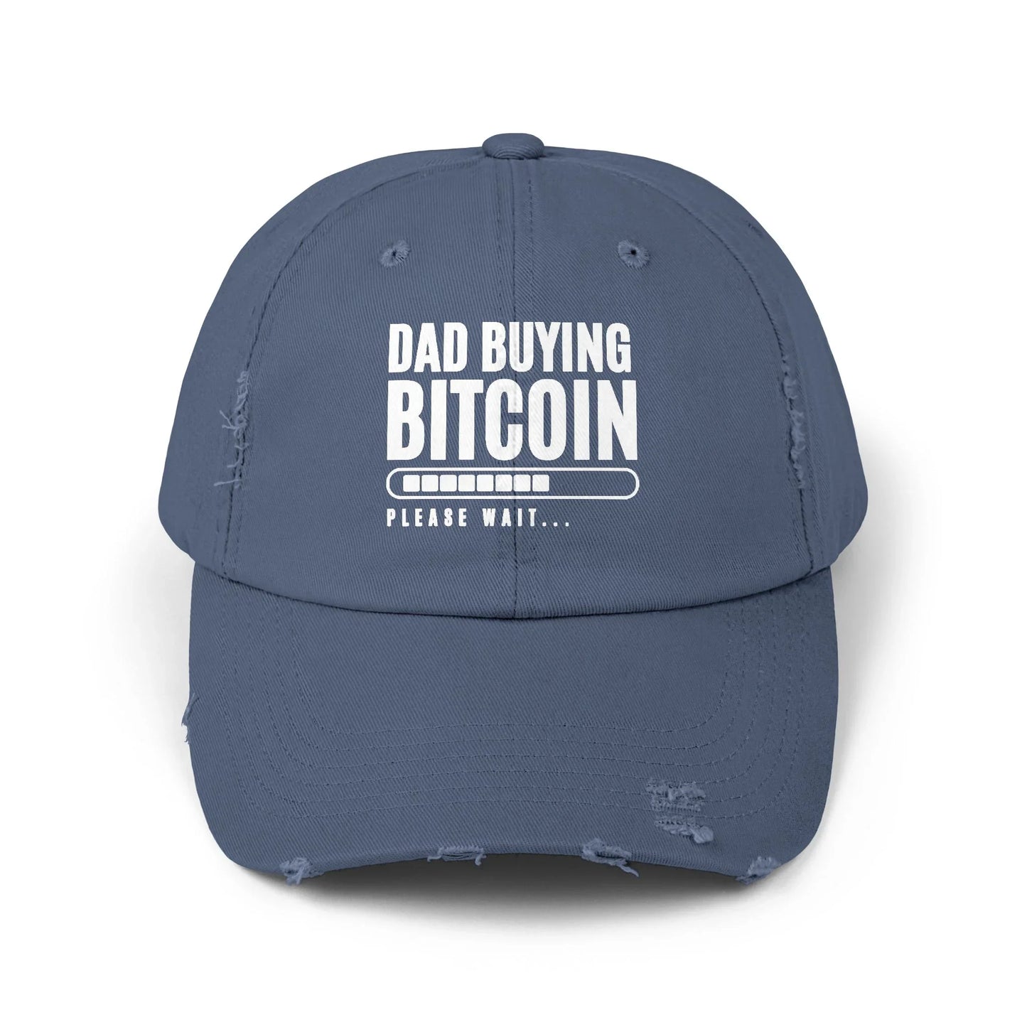 Dad Buying Bitcoin - Cap Scotland Blue One size Hats crypto-vibes.com