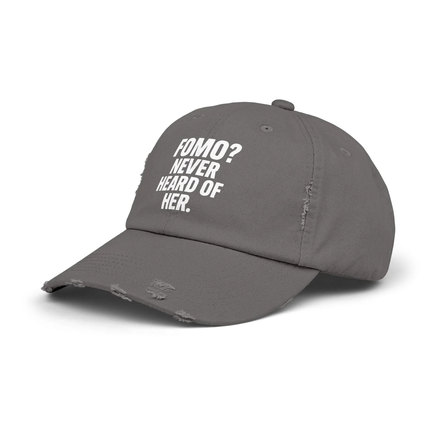 FOMO? Never Heard of Her - Cap Hats crypto-vibes.com