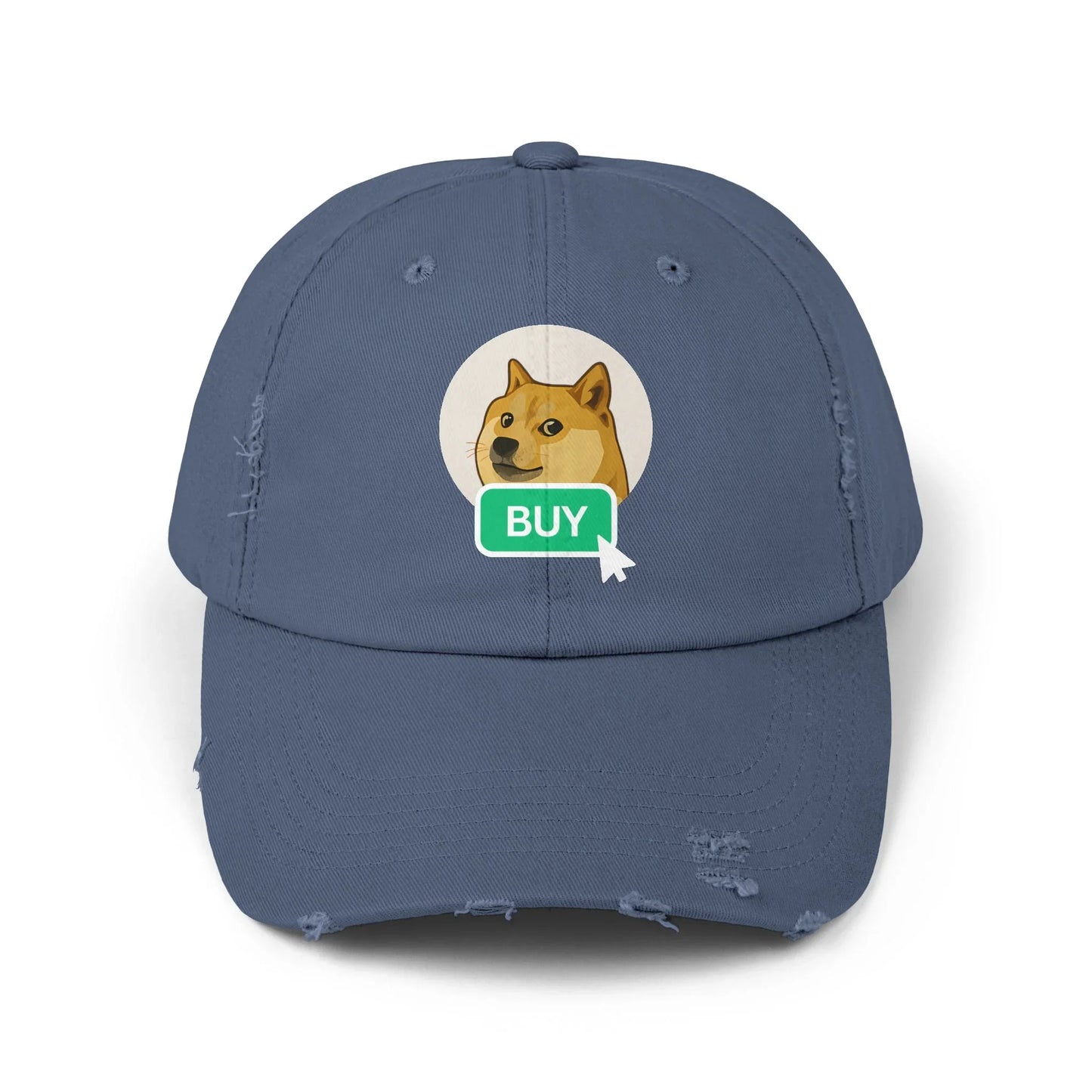 Doge Buy Button - Cap Scotland Blue One size Hats crypto-vibes.com