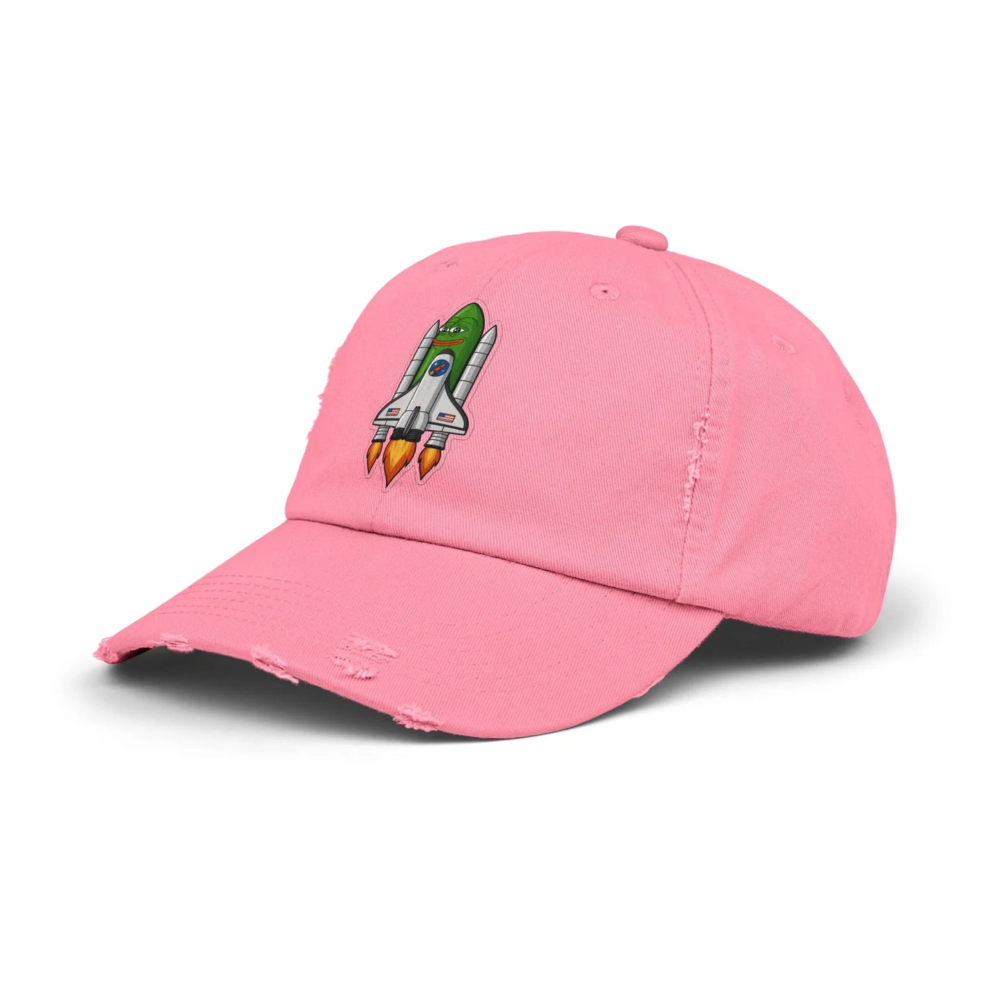 Pepe Rocket Launch - Cap Hats crypto-vibes.com