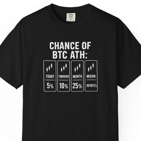 Chance BTC ATH - T-Shirt T-Shirt crypto-vibes.com