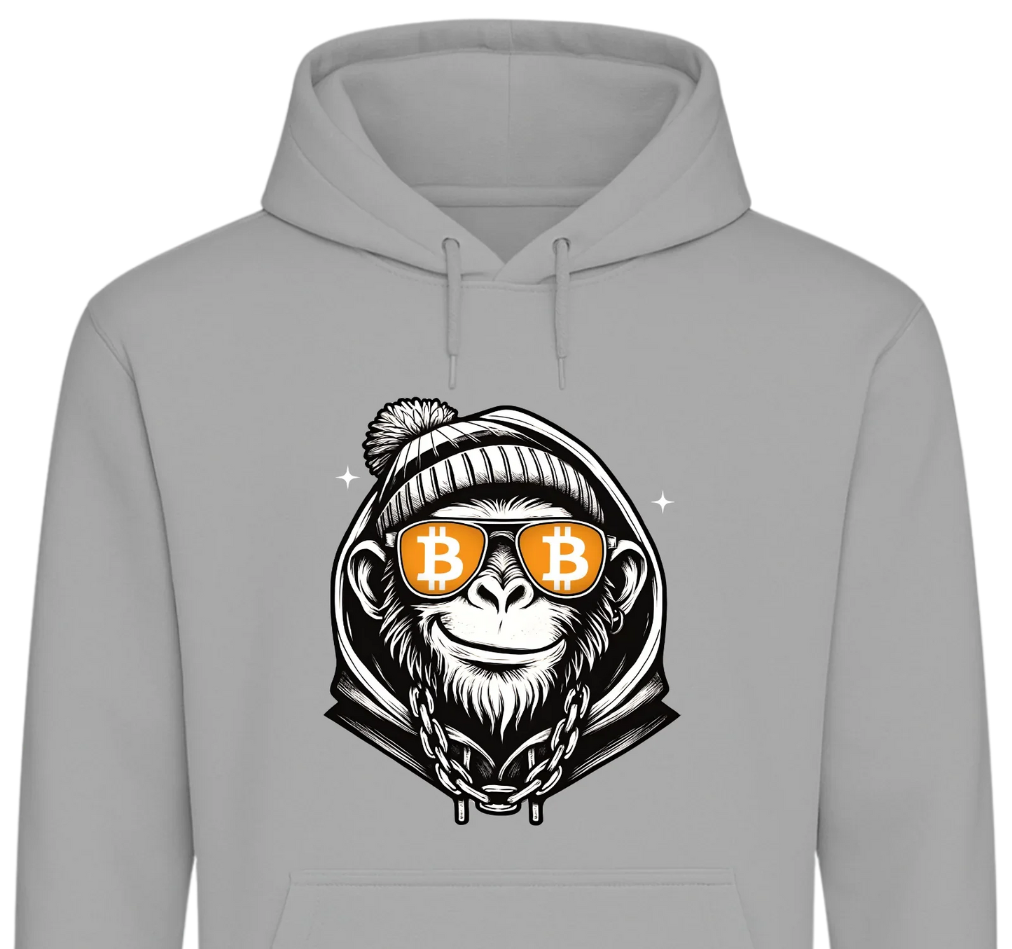 Crypto Monkey - Customizable Hoodie Sport Grey Hoodie crypto-vibes.com