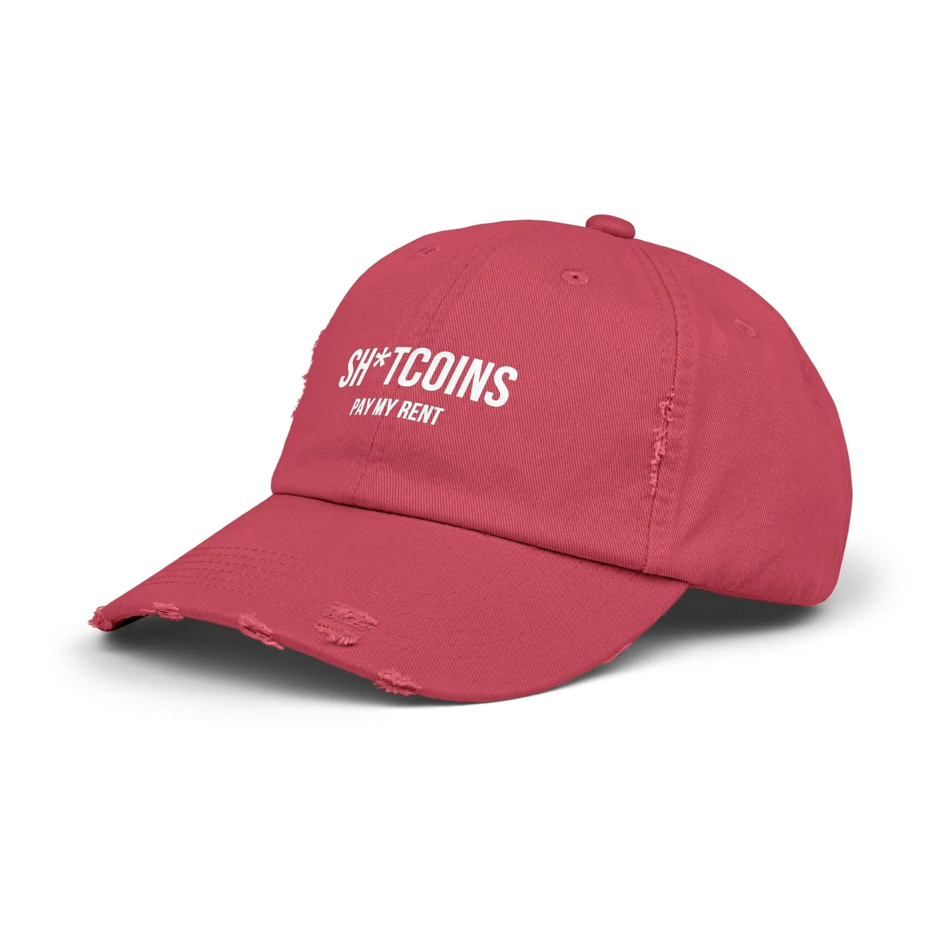 Shitcoins Pay My Rent - Cap Hats crypto-vibes.com