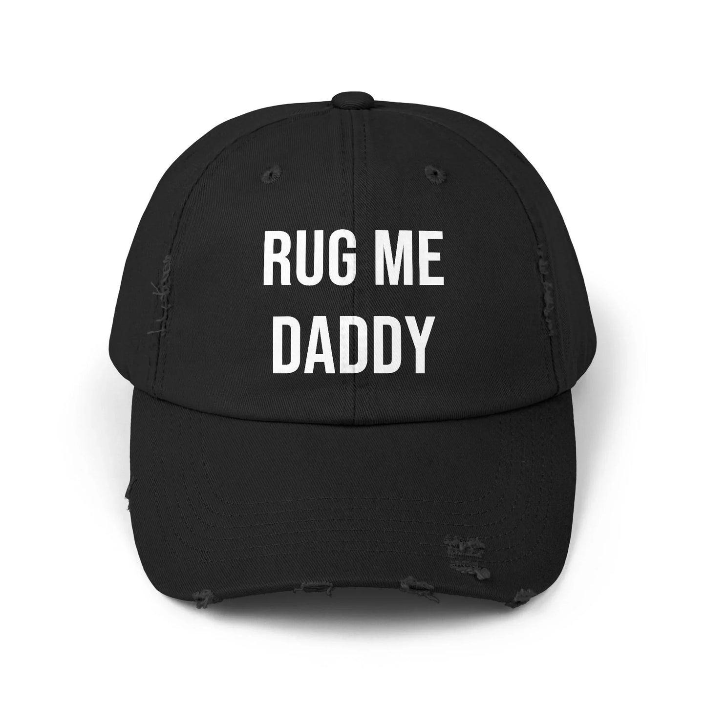 Rug Me Daddy - Cap Black One size Hats crypto-vibes.com