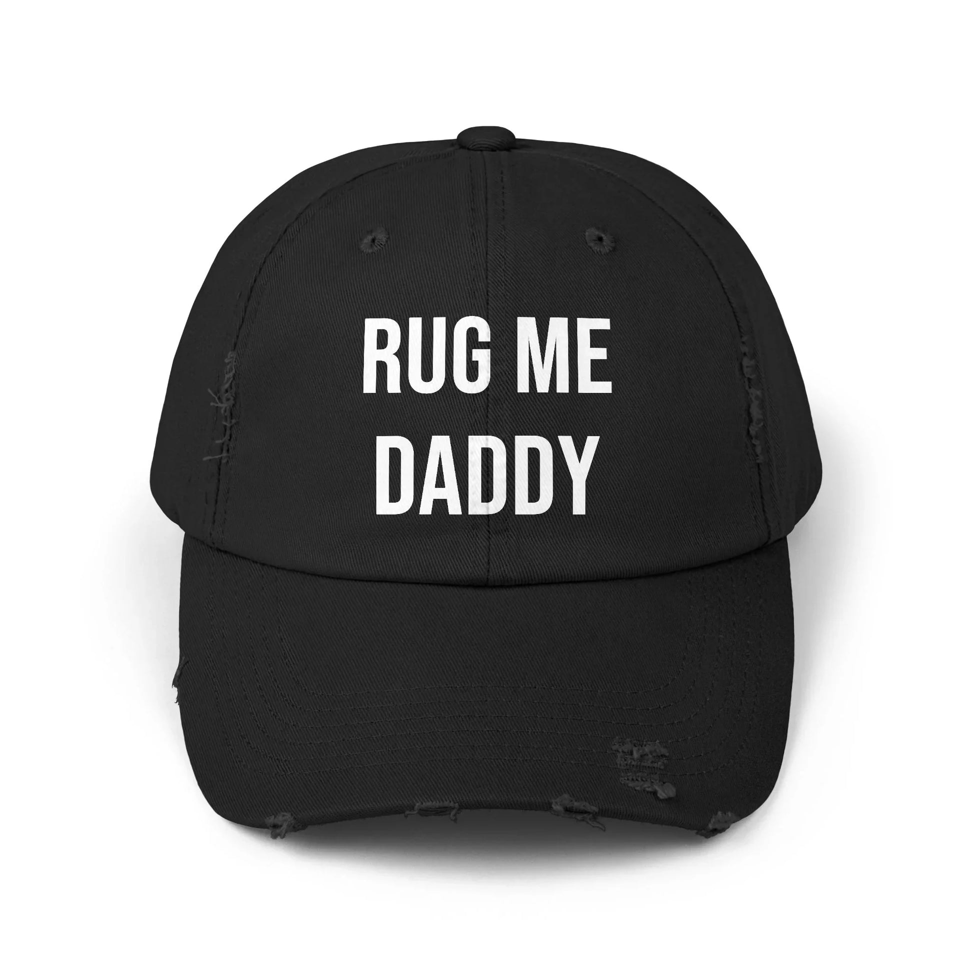 Rug Me Daddy - Cap Black One size Hats crypto-vibes.com