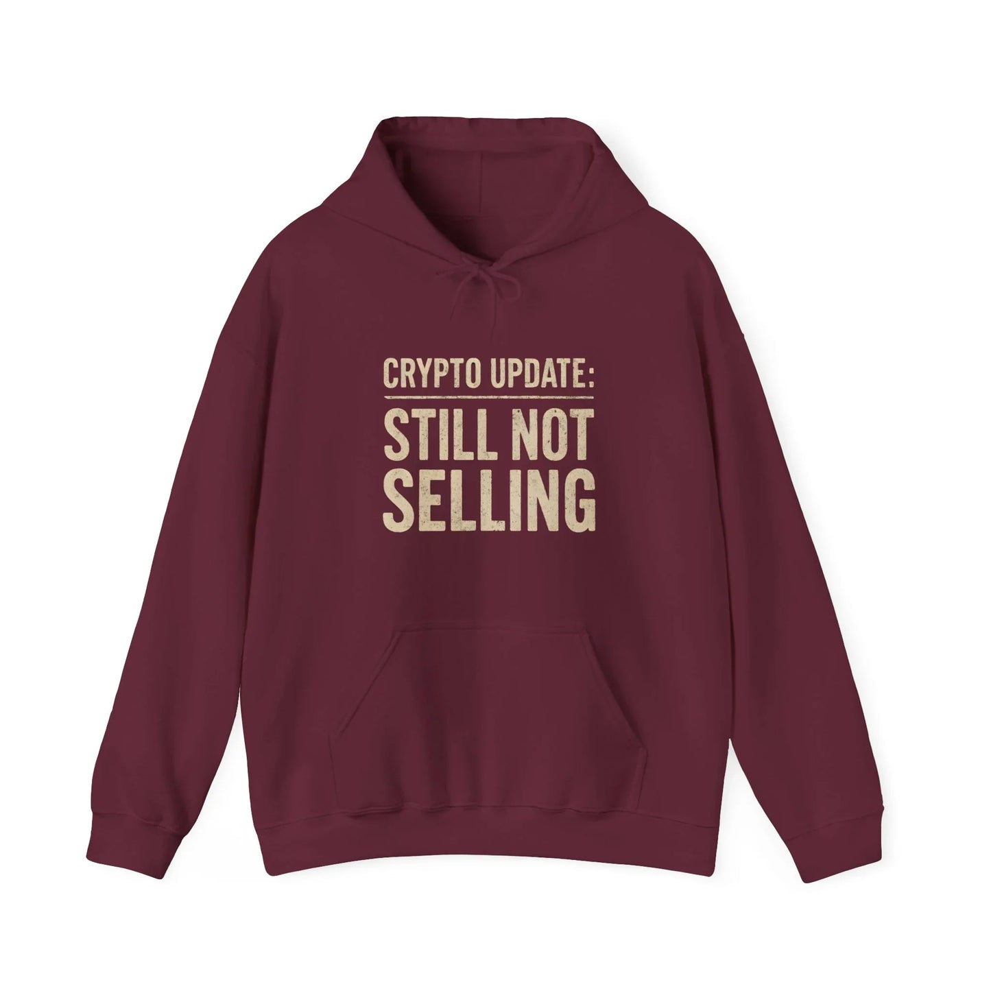 Crypto Update - Hoodie Maroon Hoodie crypto-vibes.com