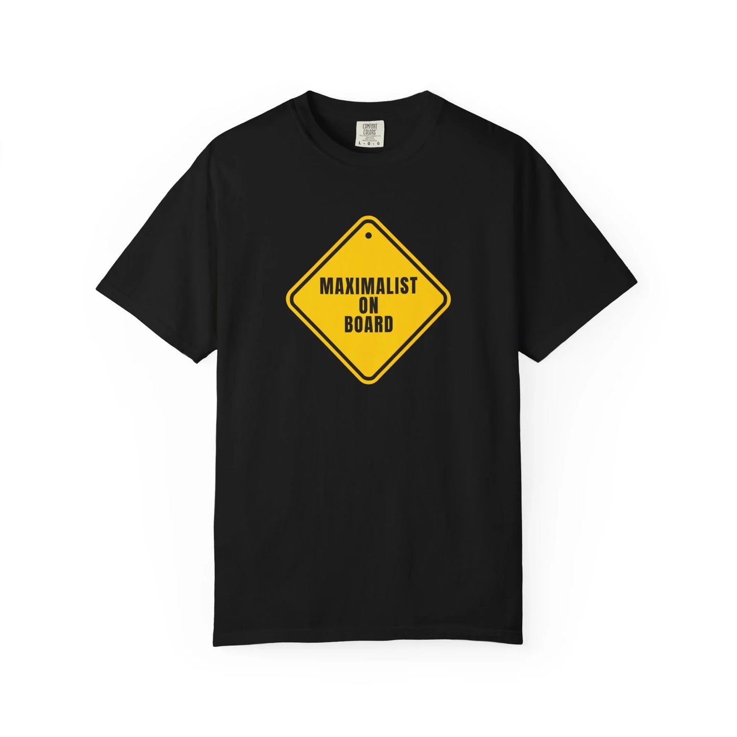 Maximalist on Board - T-Shirt Black T-Shirt crypto-vibes.com