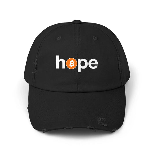 Bitcoin Hope - Cap Black One size Hats crypto-vibes.com