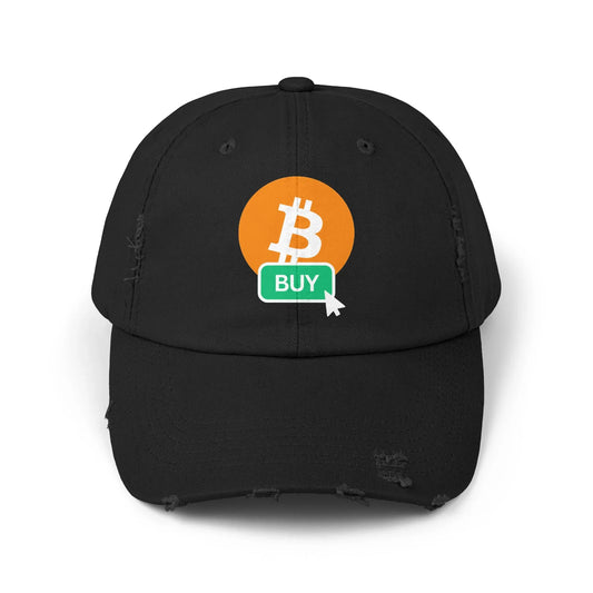 Bitcoin Buy Button - Cap Black One size Hats crypto-vibes.com