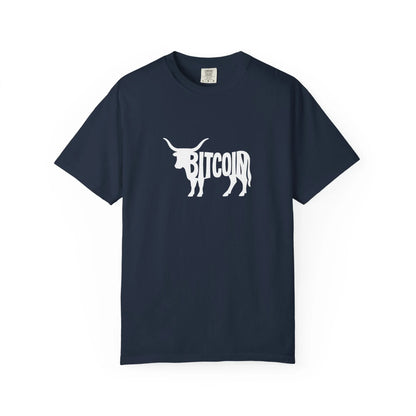 Bitcoin Bull - T-Shirt Navy T-Shirt crypto-vibes.com