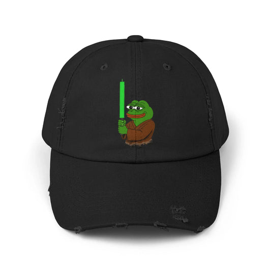 PEPE Green Candle - Cap Black One size Hats crypto-vibes.com