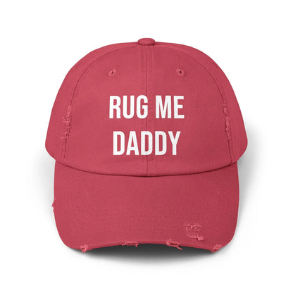 Rug Me Daddy - Cap Dashing Red One size Hats crypto-vibes.com