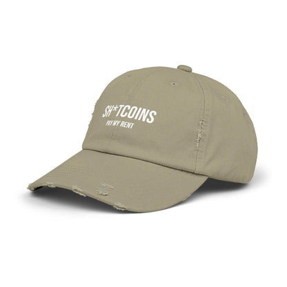 Shitcoins Pay My Rent - Cap Hats crypto-vibes.com