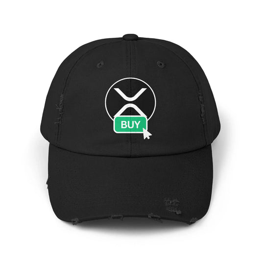 XRP Buy Button - Cap Black One size Hats crypto-vibes.com
