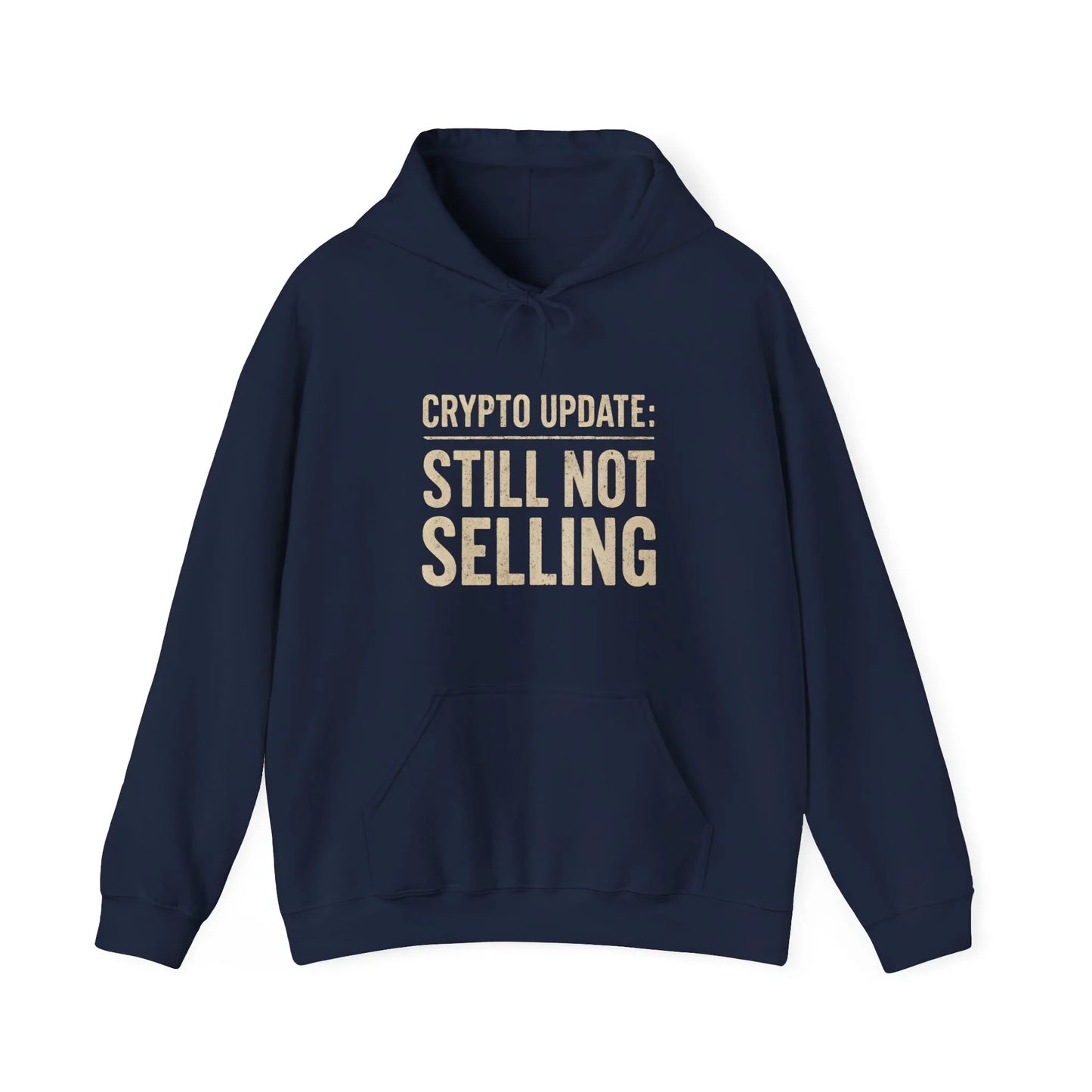 Crypto Update - Hoodie Navy Hoodie crypto-vibes.com