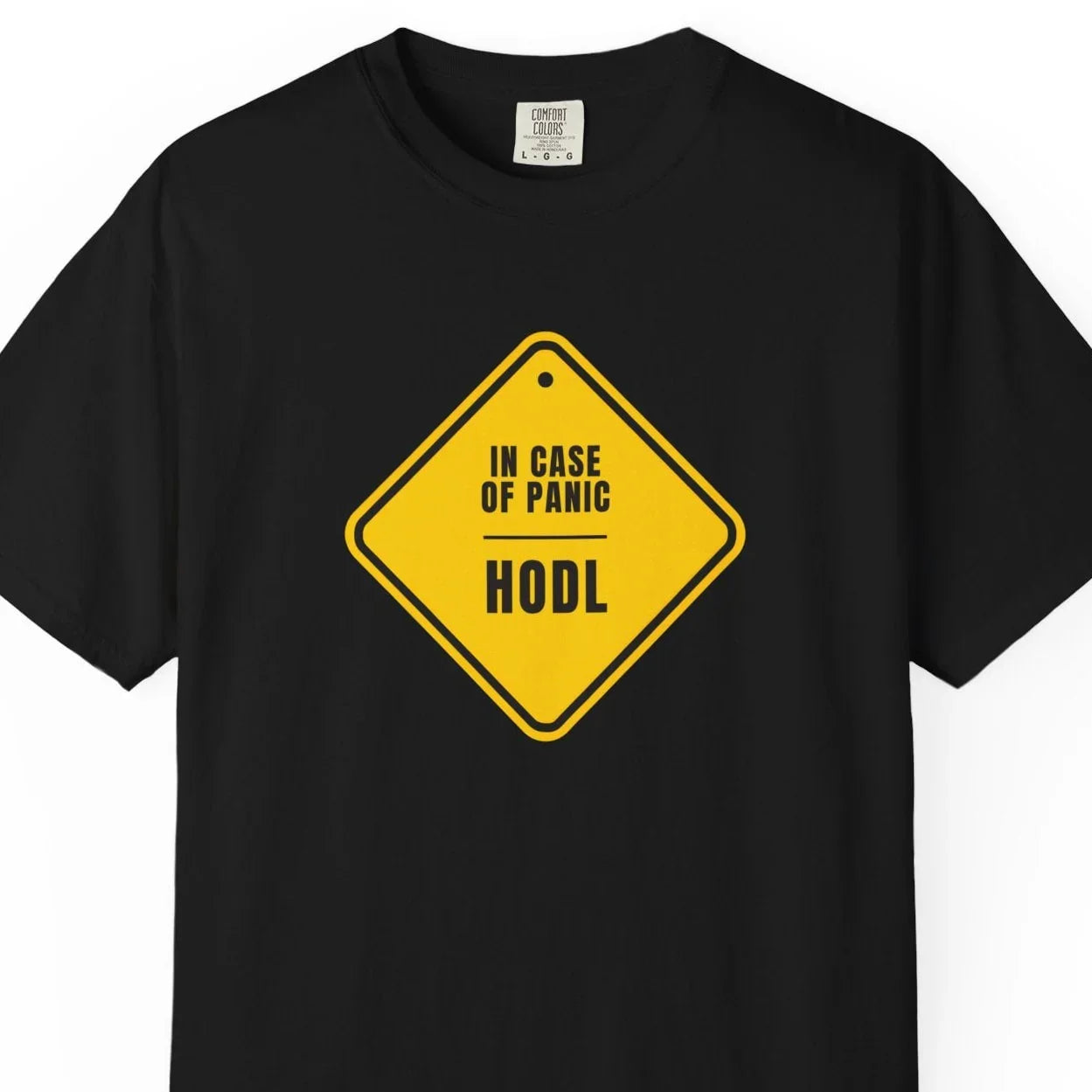 In Case of Panic HODL - T-Shirt T-Shirt crypto-vibes.com